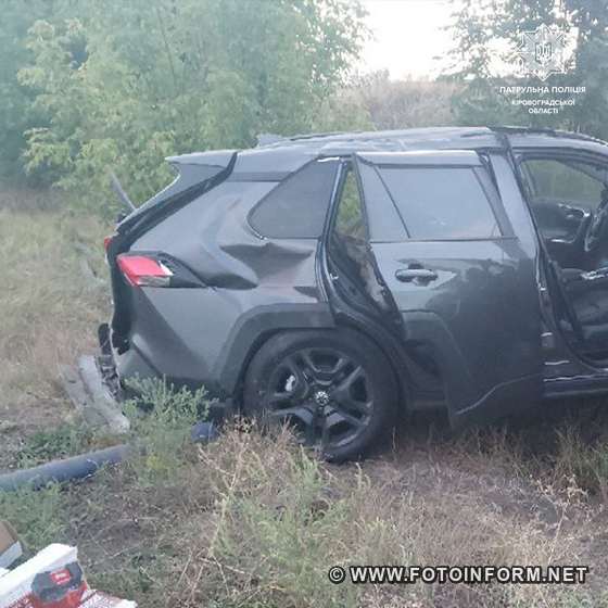 Неподалік Кропивницького сталася ДТП (ФОТО)